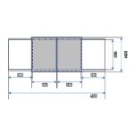 Опорно-подвесная рельсовая система PolyGlide Ascet 1.1 1400 — изображение 3