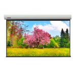 [LMLC-100115] Экран с электроприводом Lumien [Master Large Control] 286x488 см (раб. область 269х478 см) (216"), Matte White FiberGlass, черн. кайма по периметру, верх.кайма 10 см, стальной корпус, 16:9, IR и RF управление входит в комплект