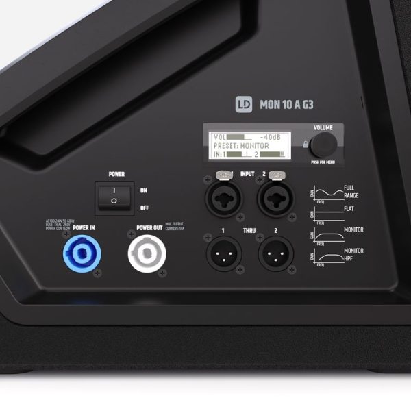 Активный коаксиальный сценический монитор LD Systems MON 10 A G3 — изображение 4