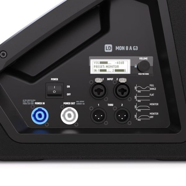 Активный коаксиальный сценический монитор LD Systems MON 8 A G3 — изображение 7