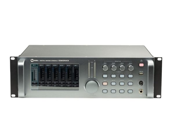 Цифровой рэковый микшер, 12 каналов Exell EDM12RACK — изображение 3
