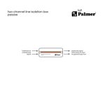 Пассивный 2-канальный линейный изолятор Palmer RIVER kyll — изображение 14