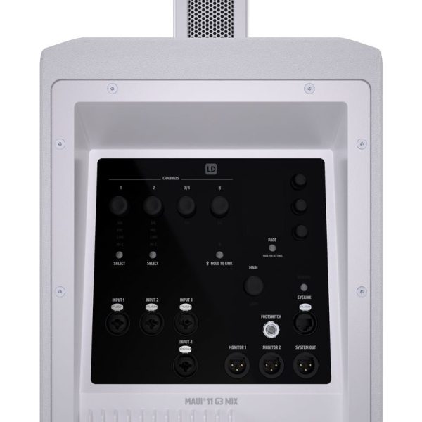 Кардиоидная активная колонная PA-система с цифровым микшером LD Systems MAUI 11 G3 MIX W — изображение 18