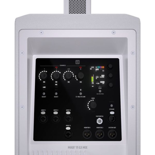 Кардиоидная активная колонная PA-система с цифровым микшером LD Systems MAUI 11 G3 MIX W — изображение 19