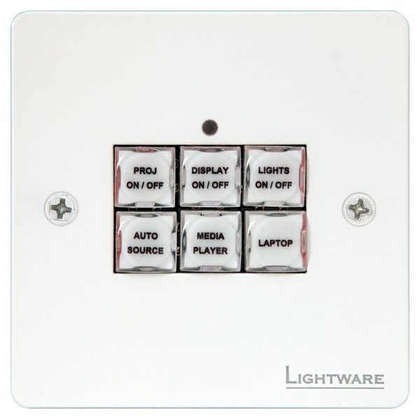 Кнопочная панель управления AV-системой Lightware TBP6-EU-W — изображение 3