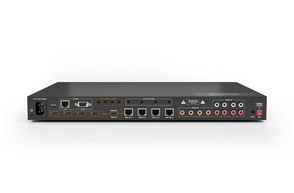 Комплект из HDBT матричного коммутатора и приёмников Wyrestorm MXV-0404-H2A-KIT — изображение 3