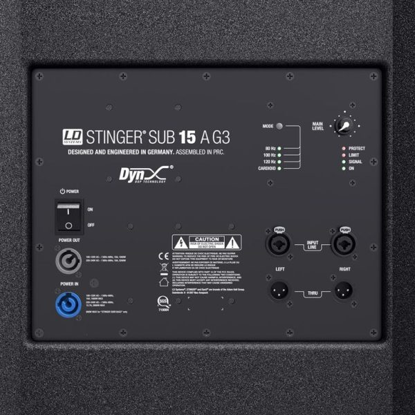 Активный сабвуфер LD Systems STINGER SUB 15 A G3 — изображение 8