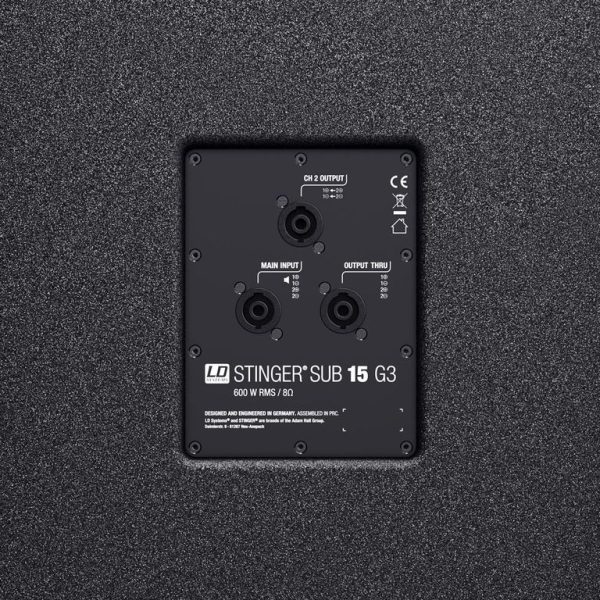 Пассивный сабвуфер LD Systems STINGER SUB 15 G3 — изображение 7