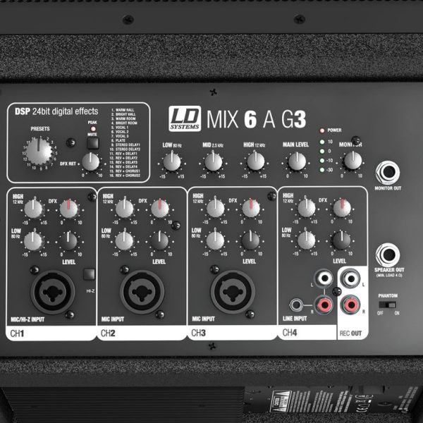 Активная акустическая система LD Systems MIX 6 A G3 — изображение 2