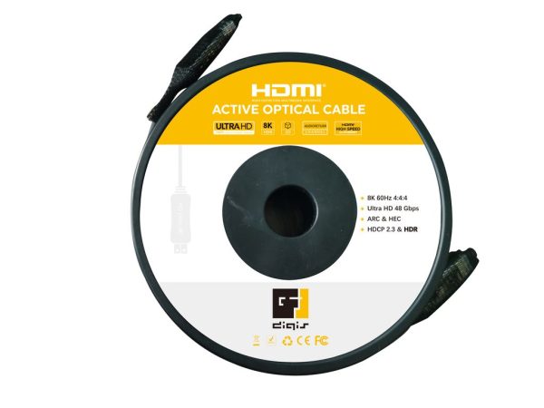Оптический HDMI кабель Digis DSM-CH10-8K-AOC — изображение 2
