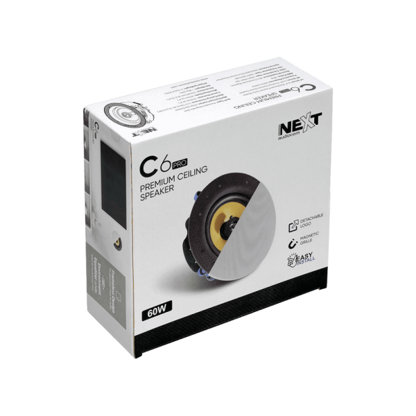 Пассивная акустическая система NEXT Audiocom C6 Pro, White — изображение 6