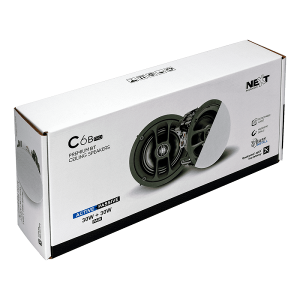 Активная акустическая система NEXT Audiocom C6B Pro, White (Пара) — изображение 8