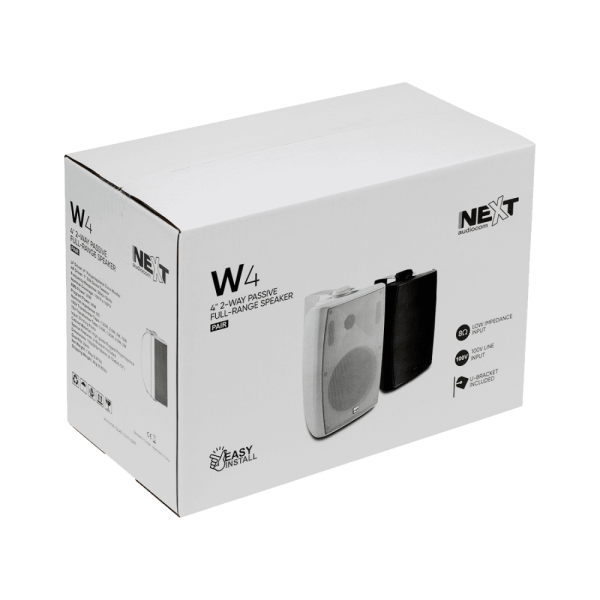 Пассивная акустическая система NEXT Audiocom W4, White (Пара) — изображение 6