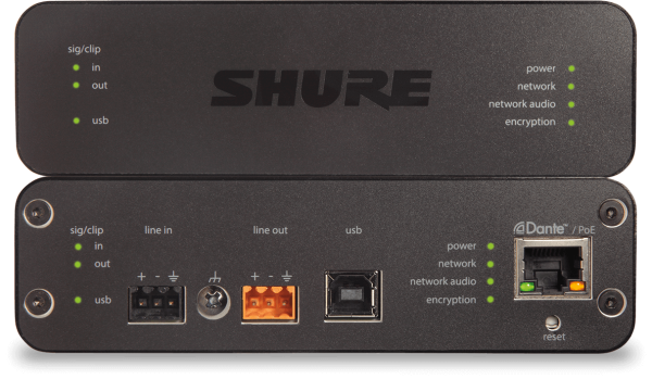 Сетевой аудио интерфейс Shure ANIUSB-MATRIX — изображение 2