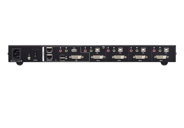 4-канальный DVI многооконный процессор с функцией KVM Aten CM1164A — изображение 2