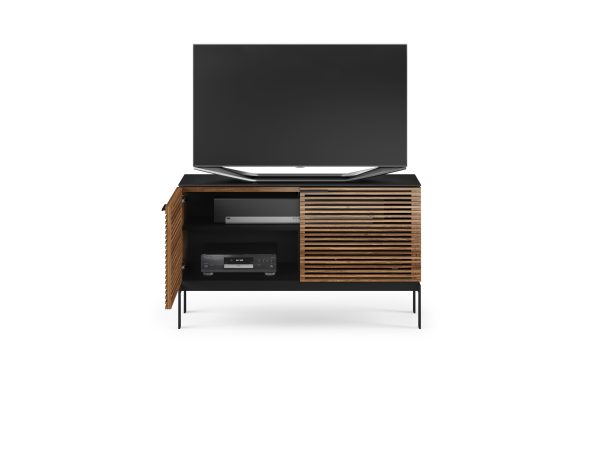 Тумба 2-х секционная под ТВ, Natural Walnut BDI Corridor SV 7128 — изображение 3