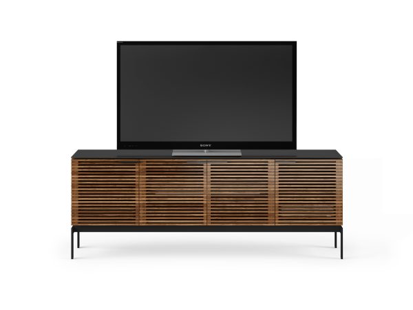 Тумба 4-х секционная секционная под ТВ, Natural Walnut BDI Corridor SV 7129 — изображение 3