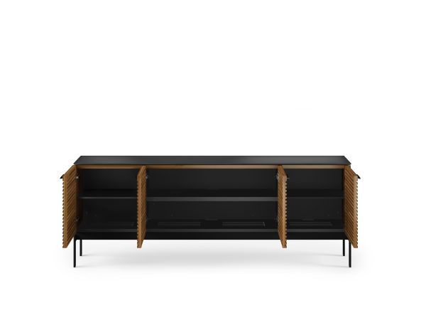 Тумба 4-х секционная секционная под ТВ, Natural Walnut BDI Corridor SV 7129 — изображение 2