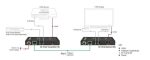 Комплект из приемника и передатчика HDBaseT Wyrestorm EX-70-G2 — изображение 3