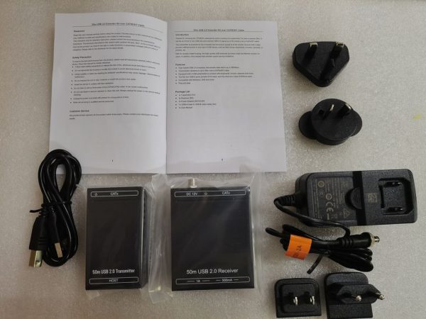 Комплект передатчик-усилитель и приемник USB сигнала Digis EX-USB50-2 — изображение 3