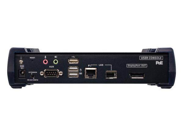 4K DisplayPort Single Display KVM over IP Удлинитель с PoE Aten KE9952 — изображение 2