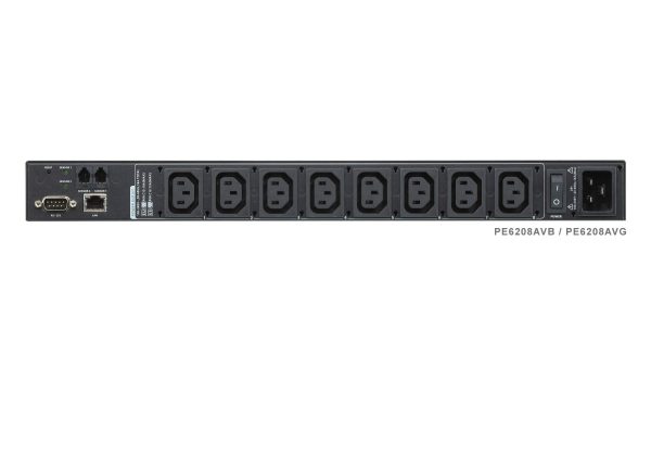 8-розеточный измеряющий&выключающий eco PDU Aten PE6208AV — изображение 4