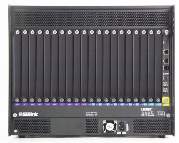 Видеопроцессор в конфигурации База RGBlink Q16pro Gen2 8U RGBlink Q16pro Gen2 8U — изображение 3