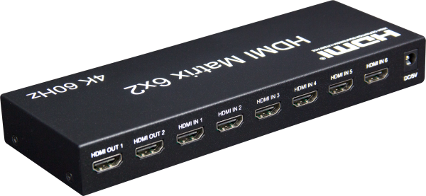 Матричный коммутатор HDMI 6×2 REDDYLINK RLS-MX62-2.0 — изображение 2