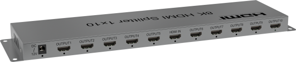 Усилитель-распределитель сигнала HDMI 1x10 REDDYLINK RLS-SP10-2.1 — изображение 2