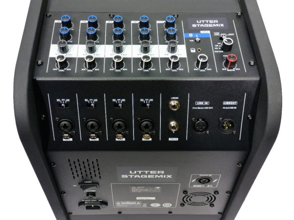 Активный звукоусилительный комплект колонного типа с микшером UTTER Stagemix — изображение 7