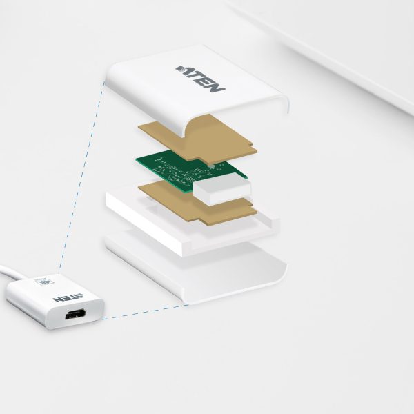 Активный 4K2K конвертер DisplayPort в HDMI Aten VC986 — изображение 4