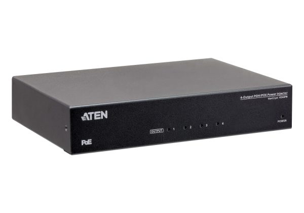 4-портовый PoH/PoE инжектор питания Aten VE44PB — изображение 2