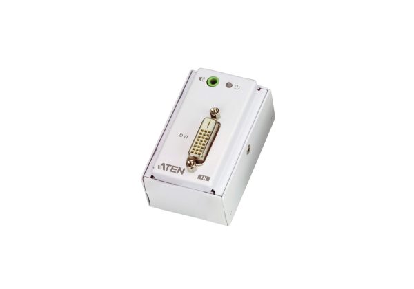 DVI/Audio 2xCat 5 Удлинитель с настенной панелью MK (1920x1200@40 м) Aten VE607 — изображение 3