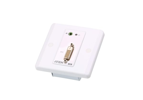 DVI/Audio 2xCat 5 Удлинитель с настенной панелью MK (1920x1200@40 м) Aten VE607 — изображение 5