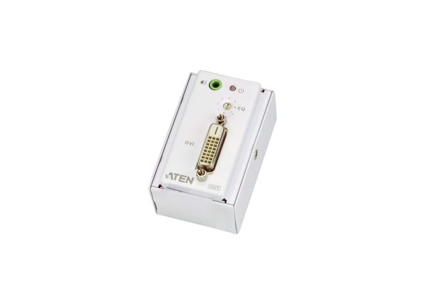 DVI/Audio 2xCat 5 Удлинитель с настенной панелью MK (1920x1200@40 м) Aten VE607 — изображение 2