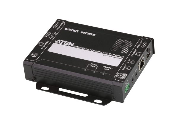 Удлинитель HDMI HDBaseT, Dual Output (4K@100м / 1080p@150м) Aten VE814A — изображение 2