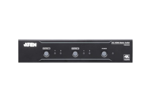 2x2 4K HDMI Матричный коммутатор Aten VM0202H — изображение 3