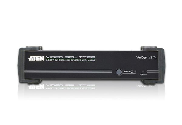 Разветвитель DVI Dual Link и Аудио 4-портовый Aten VS174 — изображение 3